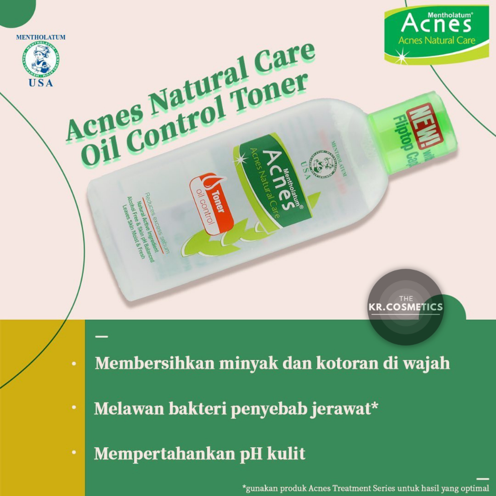 Acnes Natural Care Facial Care Oil Control Toner 110ml