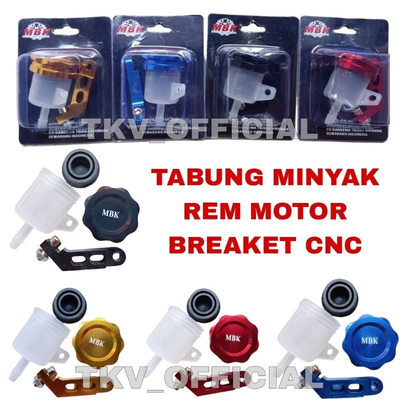 TABUNG MINYAK REM MOTOR CNC / TABUNG MINYAK MOTOR / TABUNG MINYAK REM DEPAN MOTOR /TABUNG MINYAK REM