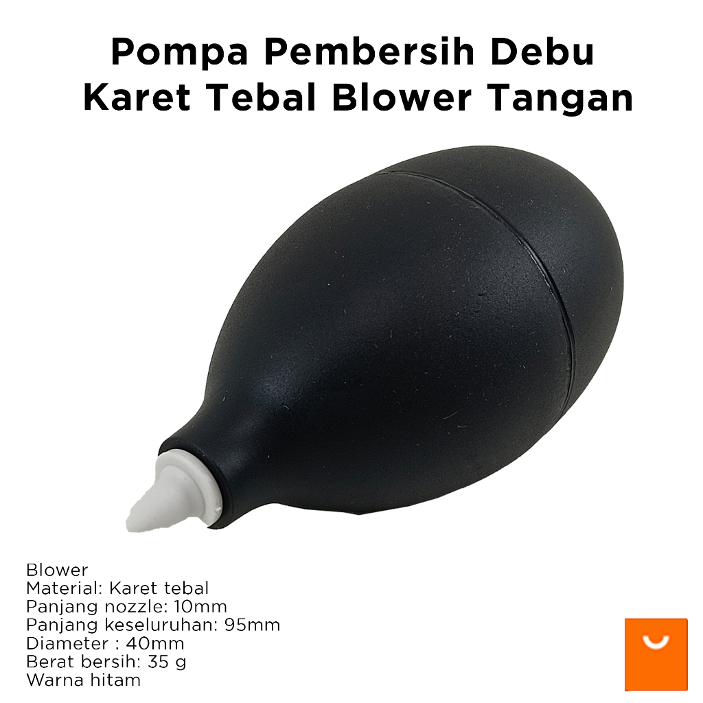 Pompa Pembersih Debu Karet Tebal Blower Tangan