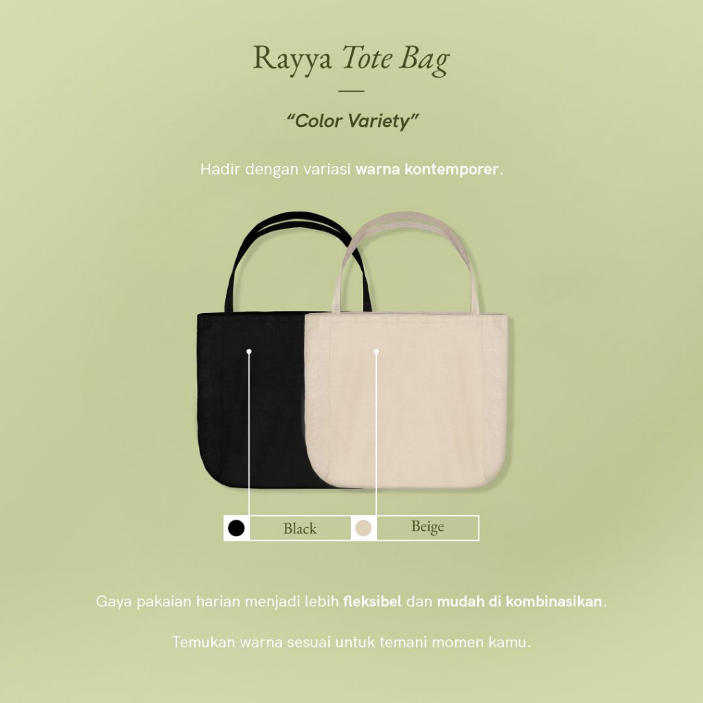 Rayya Totebag Black