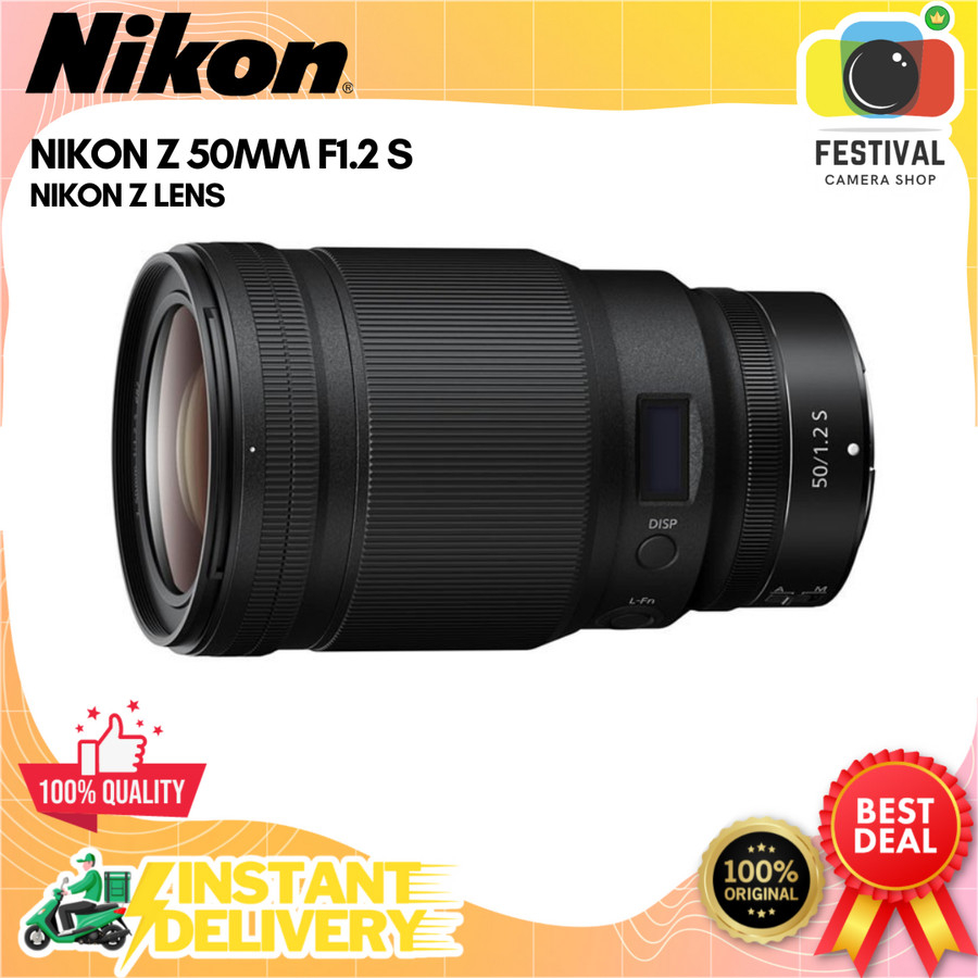 Nikon Z 50mm f1.2 S Lensa Nikon NIKKOR Z 50 mm f/1.2 S GARANSI RESMI