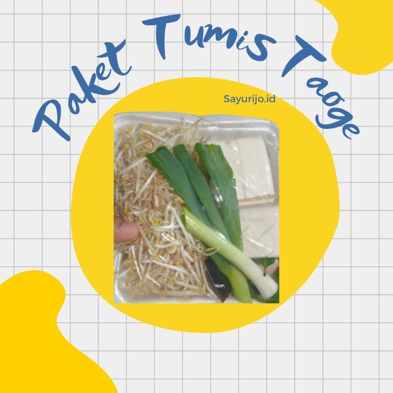 

Bisa Kirim Instan - Paket Tumis Taoge Tahu per pack