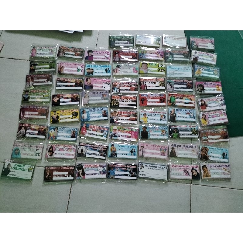 

paket 30 pack stiker buku