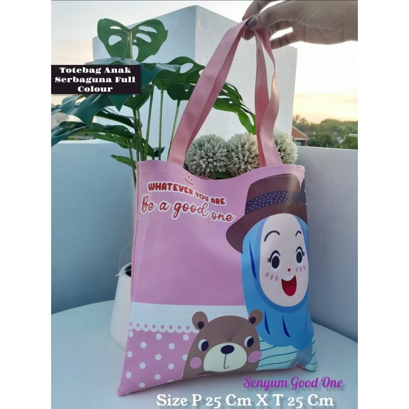 TOTEBAG ANAK SERBAGUNA FULL COLOR PRINTING