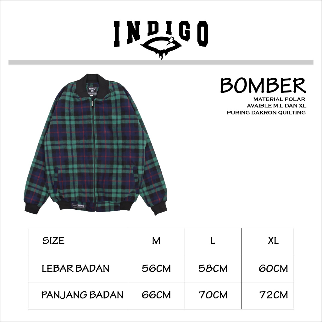 INST JAKET BOMBER PRIA