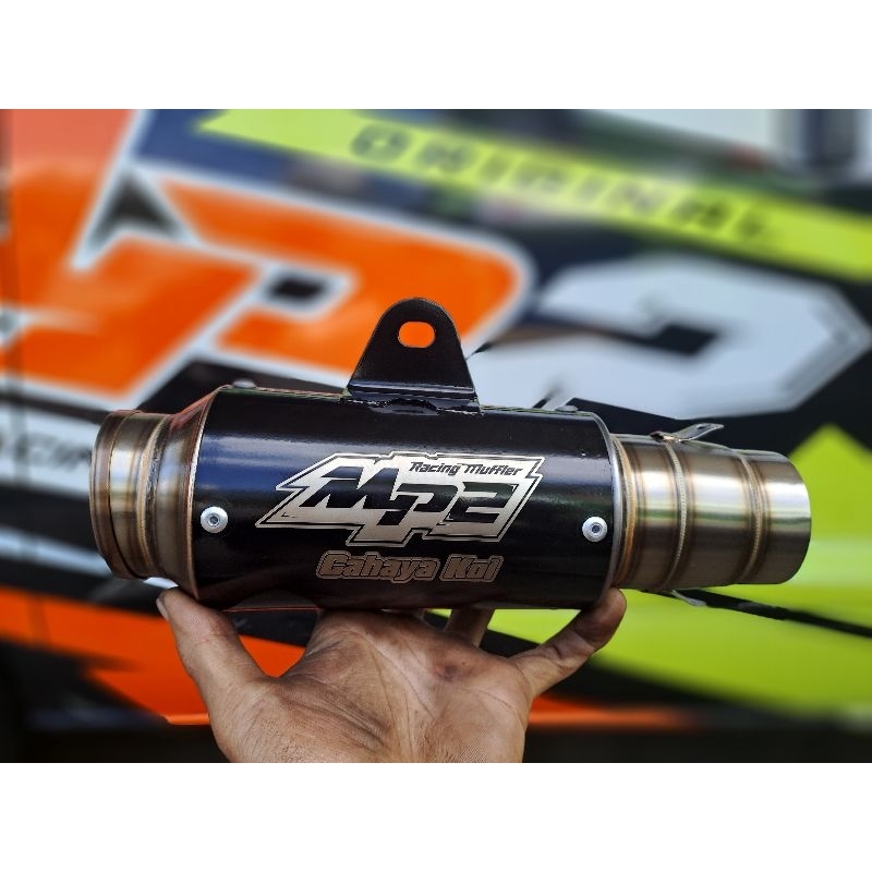 slincer knalpot mp2 type sr9 black series mx fu vixion sonic