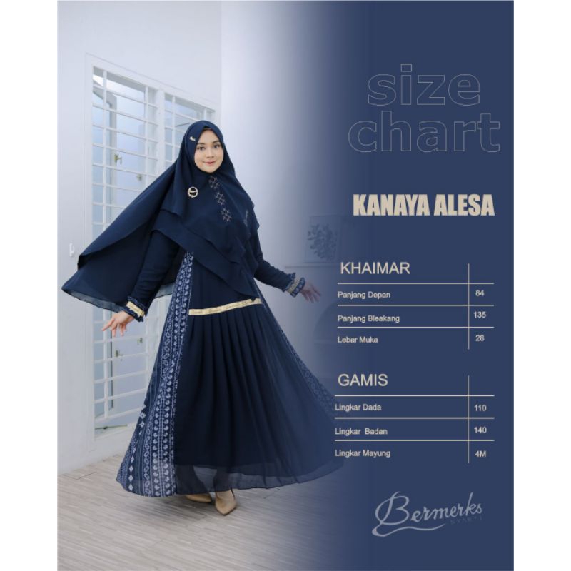 GAMIS CERUTY BABYDOLL  KANAYA by bermerks /gamis bermerks ORI