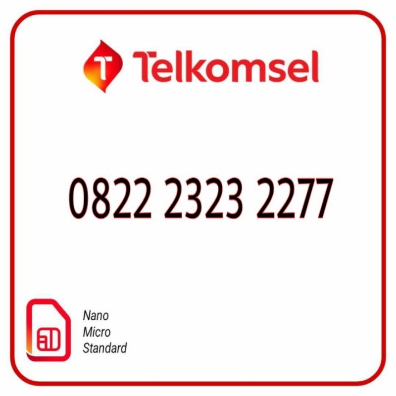 Nomor cantik simpati nocan no cantik nomer kartu perdana telkomsel simpati keren 22 222 23 223 2223 