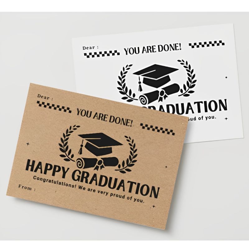 KARTU UCAPAN GRADUATION | GRADUATION CARD | KARTU WISUDA | CONGRATULATIONS | KARTU UCAPAN
