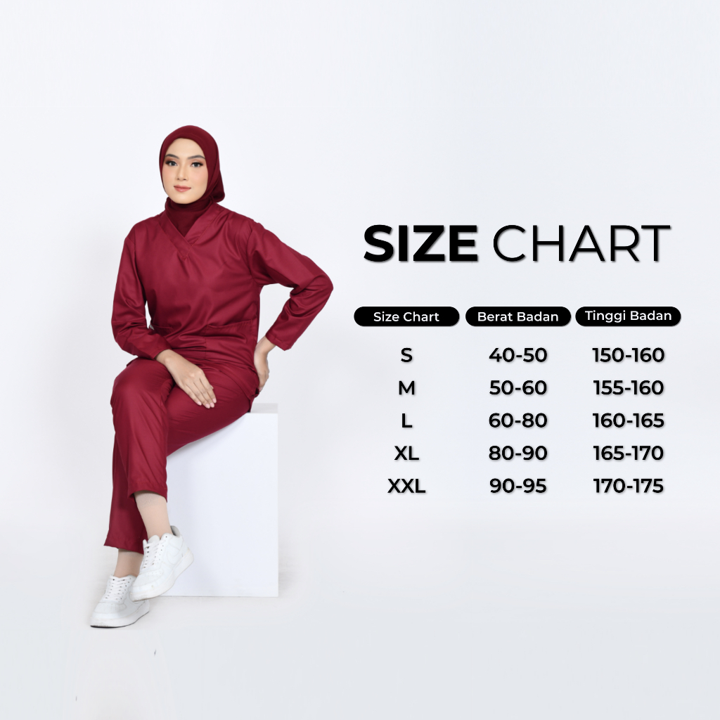 baju ok baju Oka baju jaga scrub medis