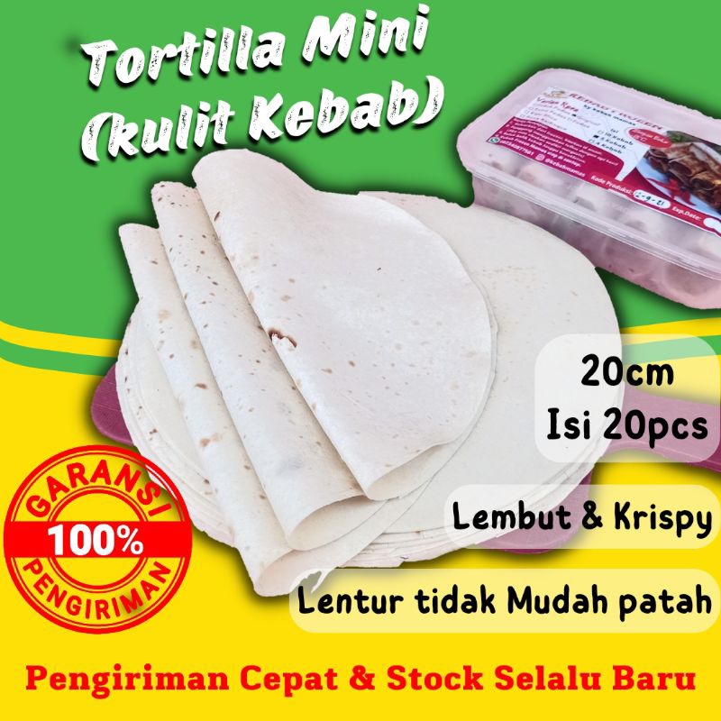 

Mamas Tortilla Kulit Kebab Tortila Mini 20 Cm Isi 20 Lembar Hemat