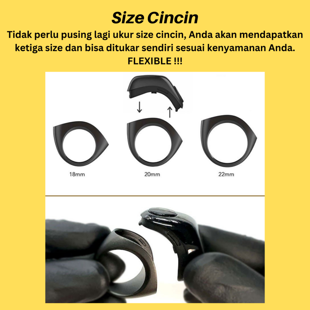 Model Terbaru 2023 Cincin Tasbih iQibla Zikr Ring Flex Lite Generasi Kedua Paket Lengkap 3 Ukuran