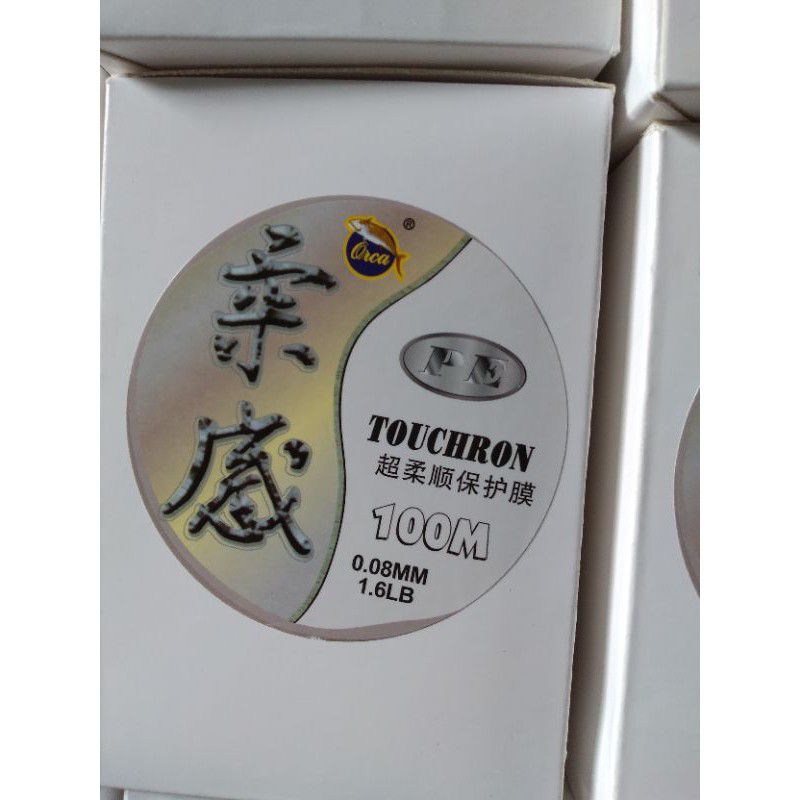 SENAR ORCA TOUCHRON 100M SENAR PANCING TERLARIS SENAR TOUCHRON