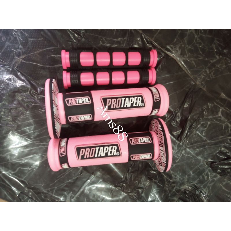 Handgrip Black pink Protaper Handgrip Handfat Grip Protaper Plus Karet Handle Rem Motor Universal Semua Motor