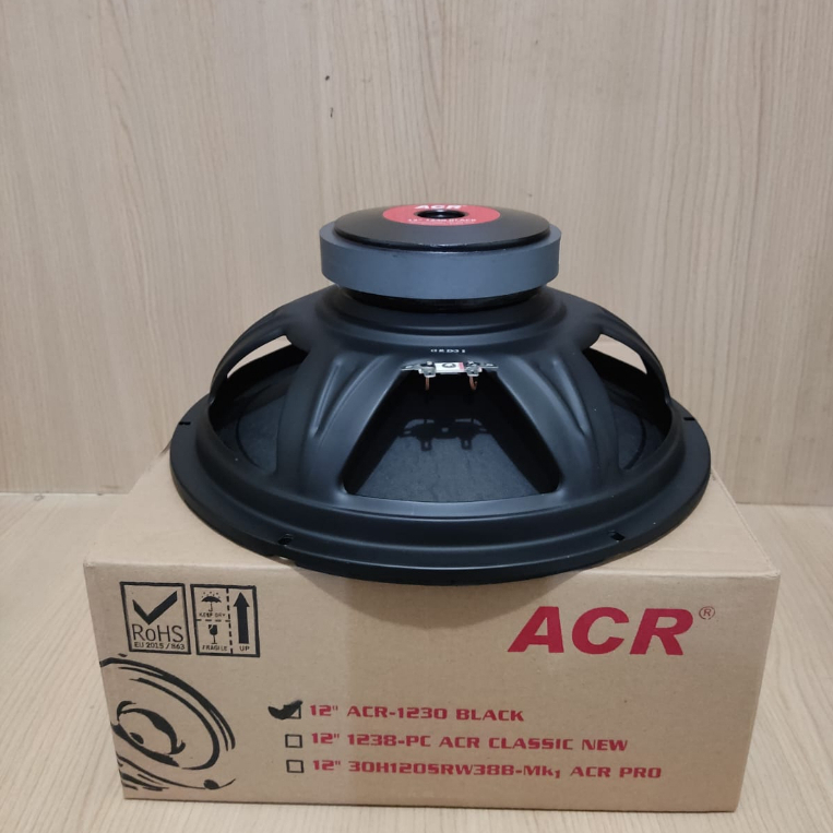Speaker ACR 12Inch 1230 BLACK Fullrange