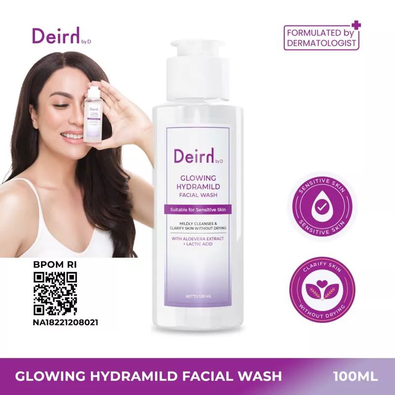 DEIRH BY D - GLOWING HYDRAMILD FACIAL WASH
