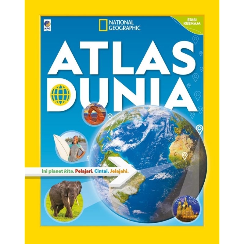 Buku National Geographic Atlas Dunia