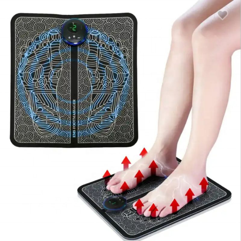 Alat Pijat Kaki Elektrik EMS Foot Massager USB 6 Mode