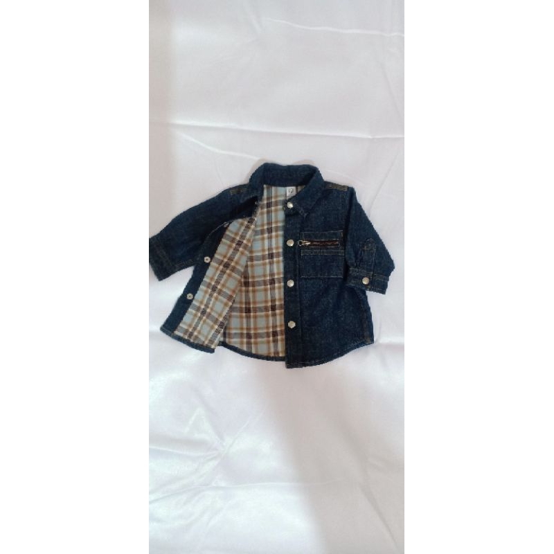 preloved jaket jeans baby bulanan up setahun merk baby gap