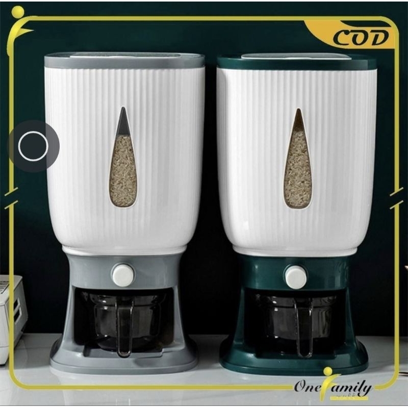 Dispenser Beras 10 Liter