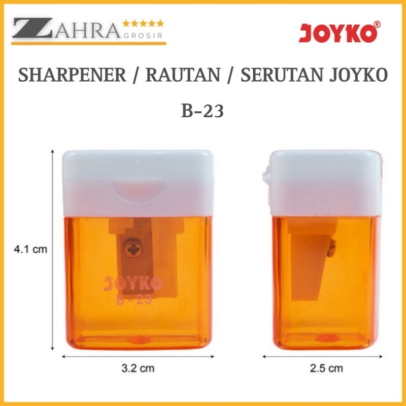 

Serutan Rautan Sharpener Joyko B-23 Original