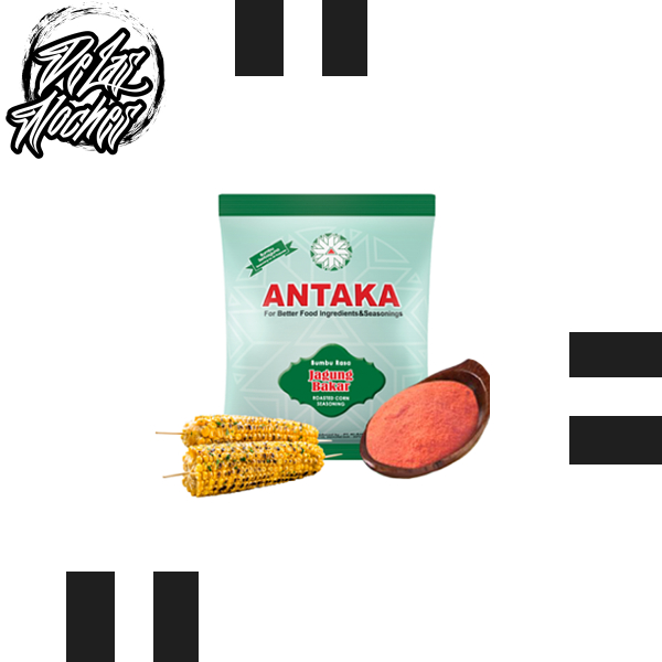 

Bumbu Tabur Rasa Jagung Bakar Bubuk Serbuk Powder ANTAKA 100gr satu pcs