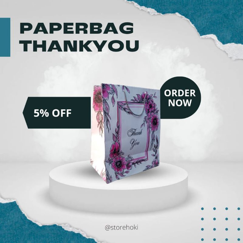 

PAPERBAG BUNGA THANKYOU