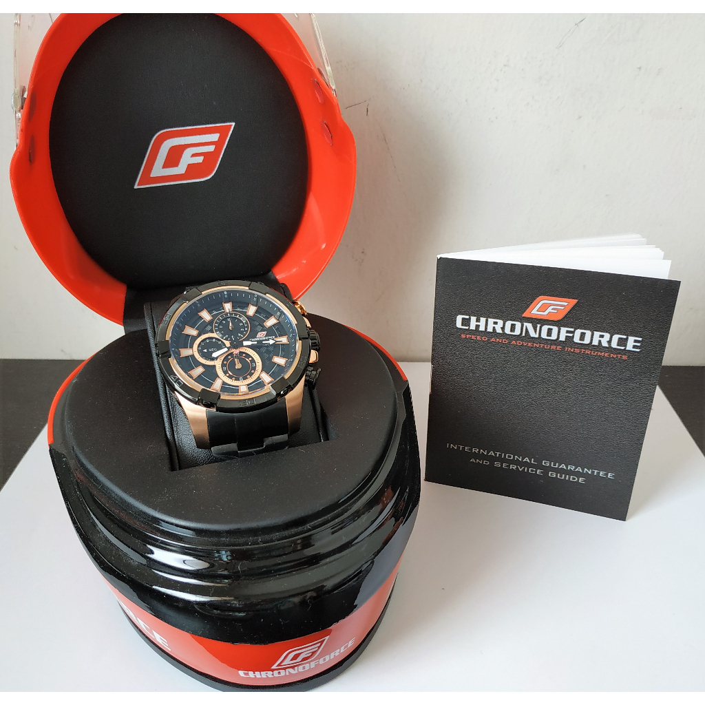 CCS01 Chronoforce Jam tangan watch pria analog unisex ori aksesoris