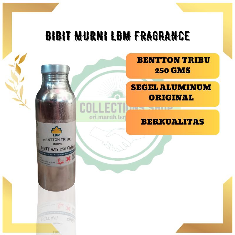 BENETTON TRIBU bibit parfum murni 250 gr original segel pabrik by LBM bisa cod