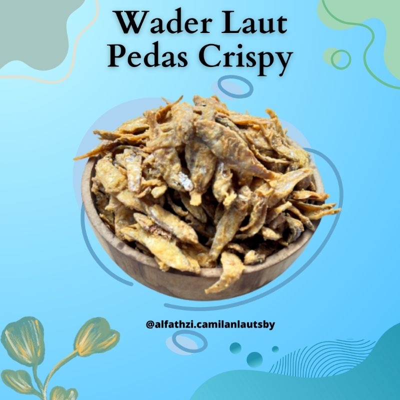 

(Camilan Laut Sby) Wader Laut Crispy Pedas 500gr