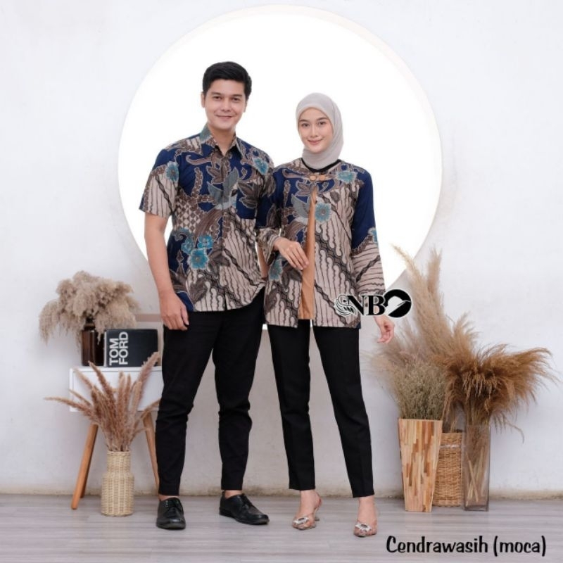 BATIK COUPLE - BLOUSE ATASAN BATIK NOTIF BATIK TIGA NEGRI BATIK PEKALONGAN