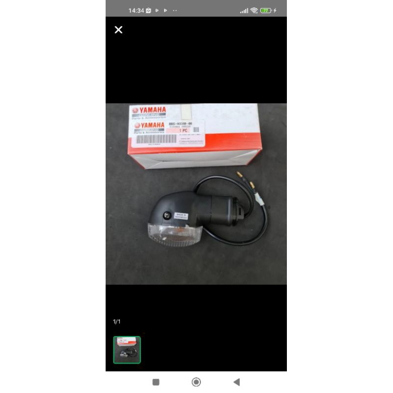 Lampu Sein Belakang Yamaha XSR155 Original