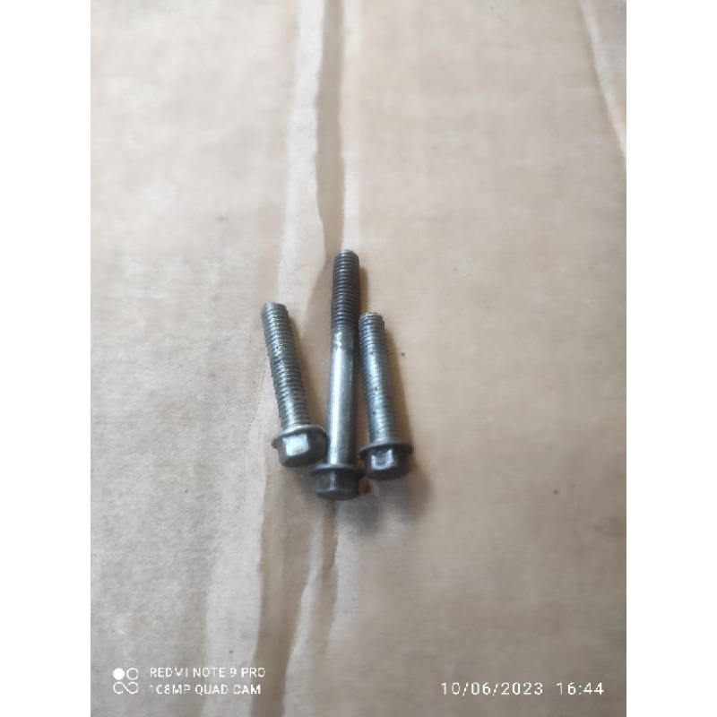 baut tutup gear depan sepaket ninja r rr ss