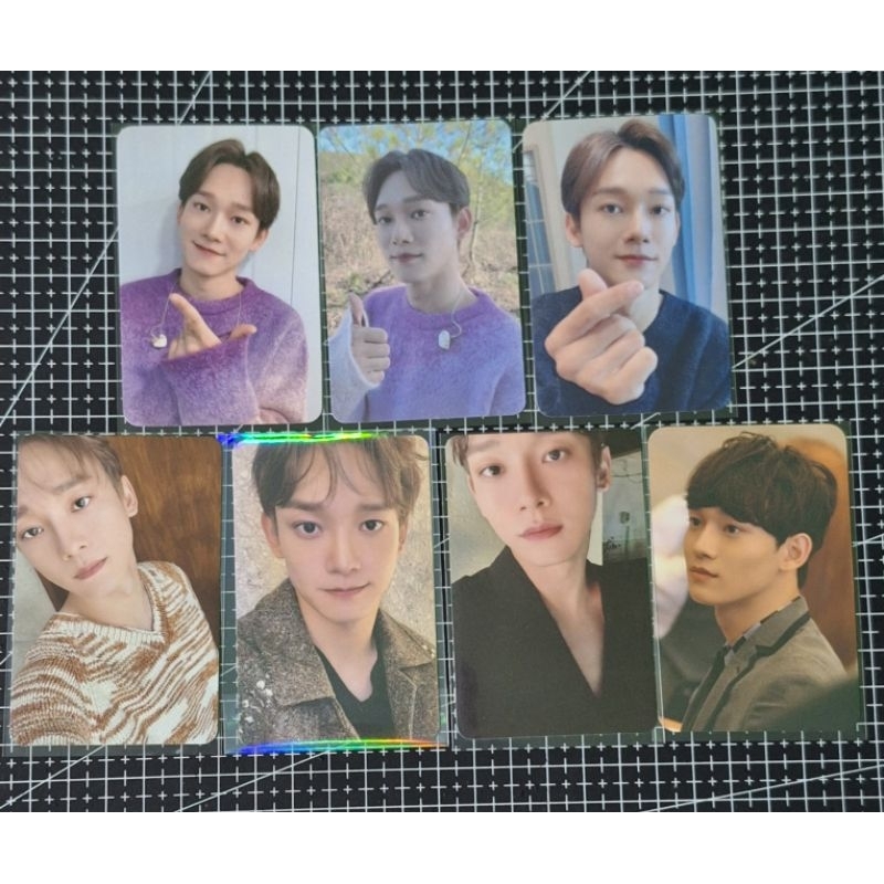 exo chen last scene orgel photocard