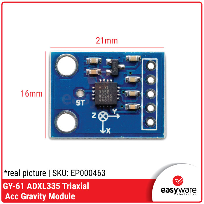 GY-61 GY61 ADXL335 3 AXIS ACCELEROMETER GRAVITY MODULE