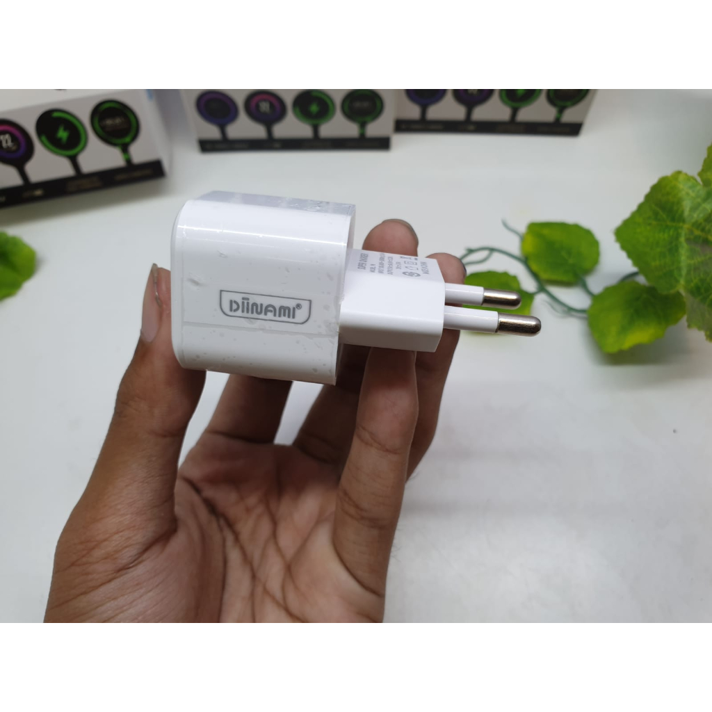 Adaptor DIINAMI Usb Type C P8 20W Fast Charging Support  iphone vivo oppo xiaomi real 20W