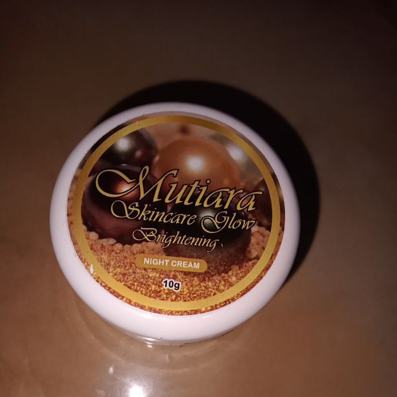 mutiara skincare glow (cream malam)