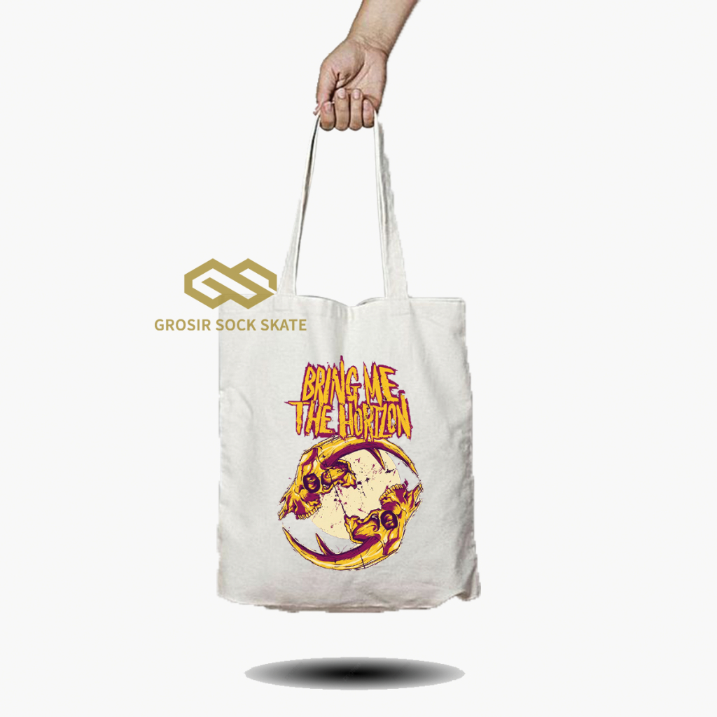 Totebag Kanvas BMTH / Tas Tote Music / Musik Band
