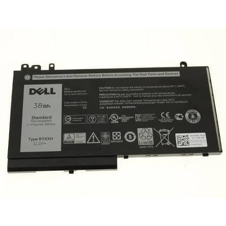 ORIGINAL BATERAI DELL E5450 E5250 E5550 12-5000 RYXXH YD8XC VVXTW 38WH