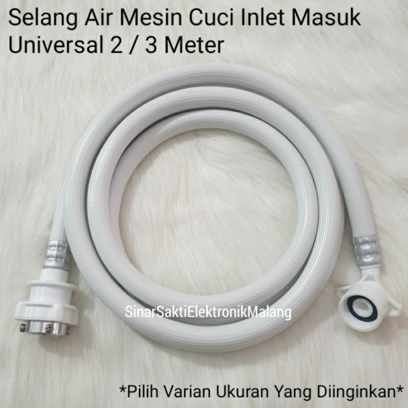 Selang Air Mesin Cuci Inlet Masuk Universal 2 3 Meter 2m 3m M Otomatis