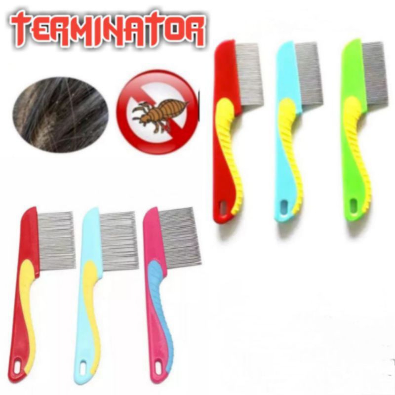 Sisir Kutu Magnet Gagang Terminator/Serit kutu,Serit ketombe