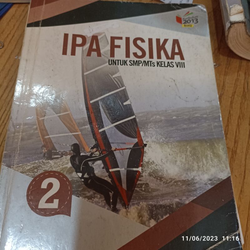 buku bekas IPA FISIKA kelas8