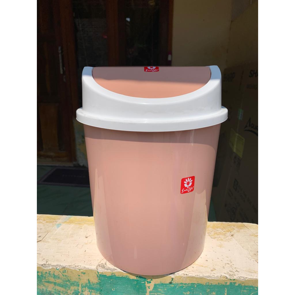 Tempat sampah sunlife viro dustbin 8 Liter / tempat sampah kamar / tempat sampah kamar mandi