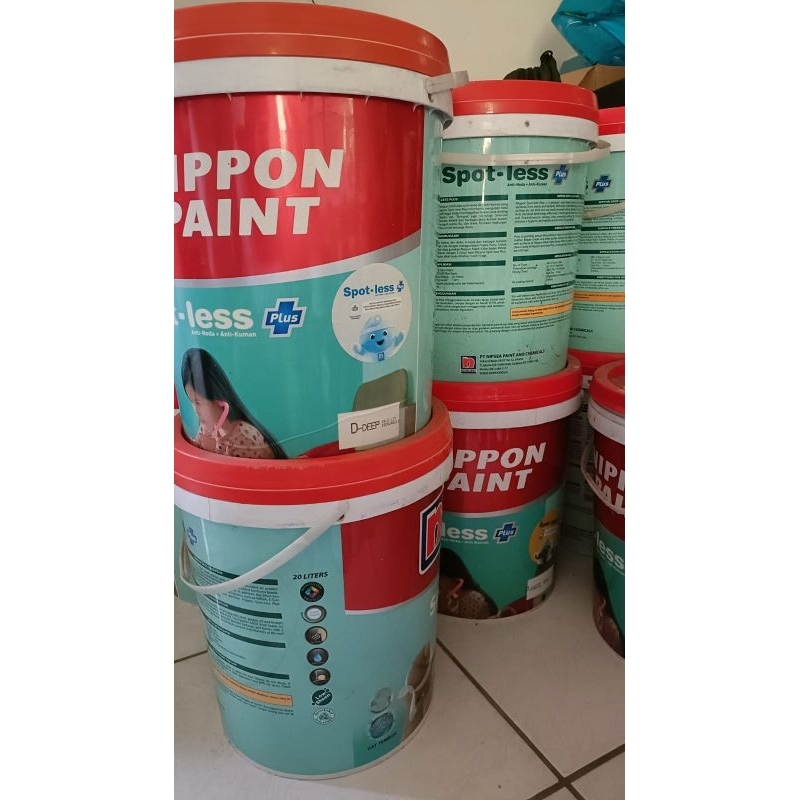 (CUCI GUDANG ) CAT NIPPON SPOT-LESS PLUS/Cat tembok