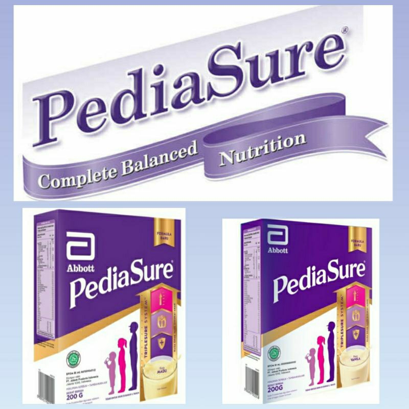 

PediaSure Triplesure Susu Formula Pertumbuhan Anak Vanila 200 g