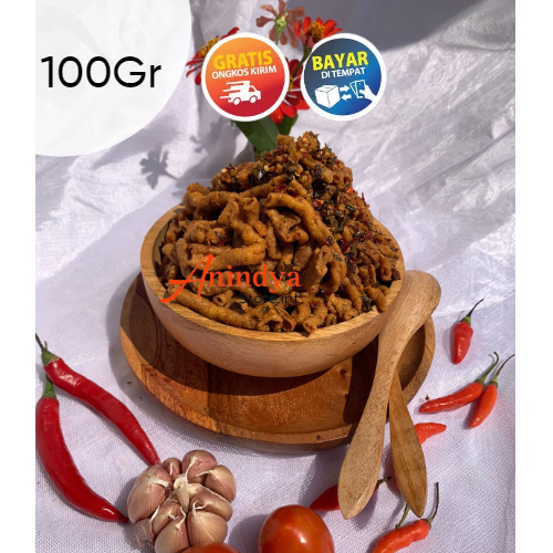 

USUS KRISPI PEDAS DAUN JERUK 100GRAM