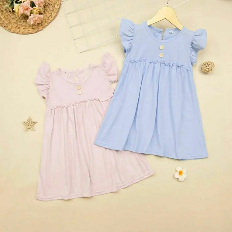 DRESS NAJMA RUFFLE POLOS