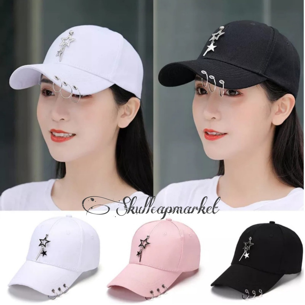 topi cincin gantungan bintang topi anting bintang topi Baseball ring anting banting harga