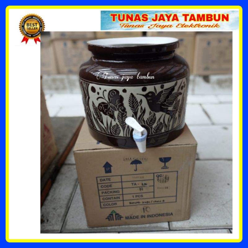 GUCI GALON KERAMIK KEROK TRISENSA