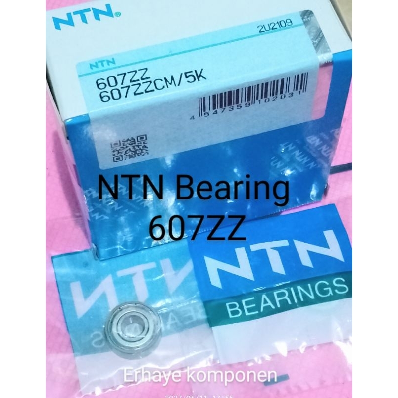 Bearing NTN 607ZZ ntn 607 zz Japan  tutup besi